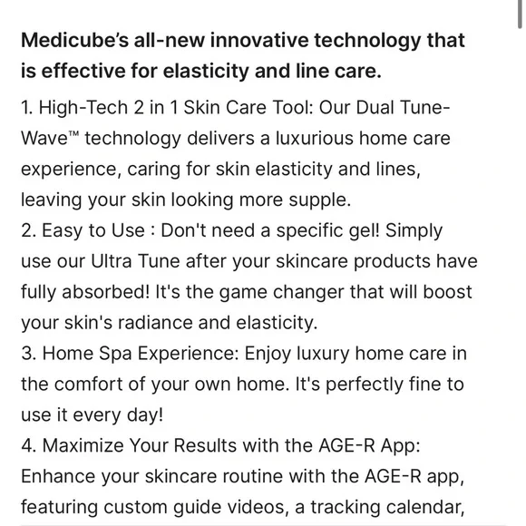 Medicube White Age-R Ultra Tune Device - Picture 5 of 5